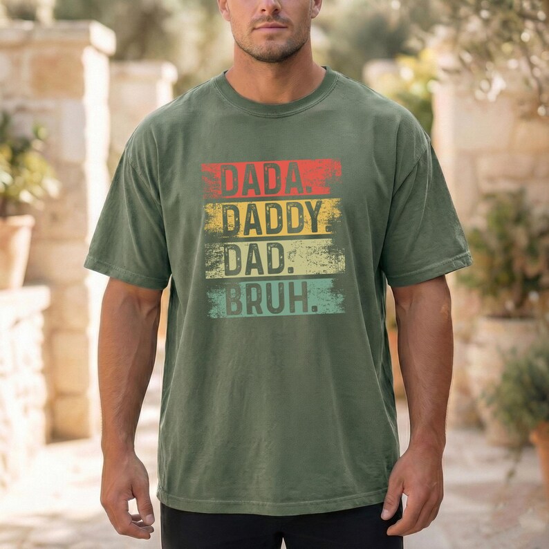 dad life shirt dada daddy dad bruh text
