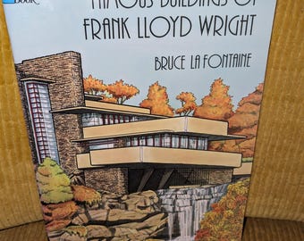 Frank Lloyd Wright coloring book, new (1996)