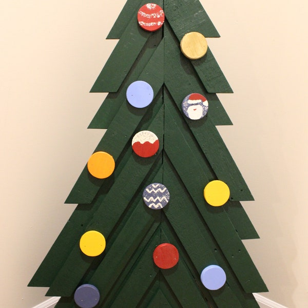 Pallet Wood Christmas Tree - Build Plan Instant Download