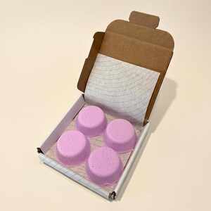 Deep Sleep Shower Steamers | Lavender Cedarwood and Ylang Ylang Essential Oil | Aromatherapy Box of 4 | Sleep Self Care Gift imagen 7