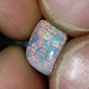 2.79ct Australian Opal Lightning Ridge Dark Opal