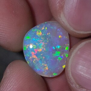 9.1ct Australian Opal Lightning Ridge Gem Crystal Opal