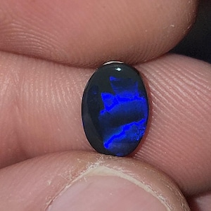 1.2ct Lightning Ridge Black Opal FOR CUSTOM JEWELRY
