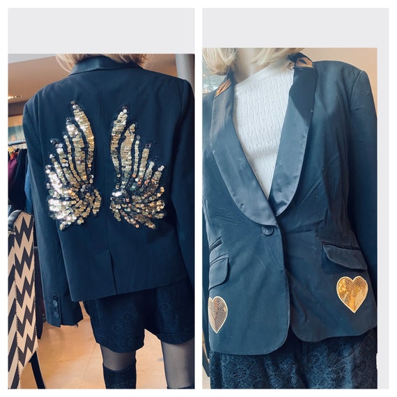 Black blazer size 18 hot sale