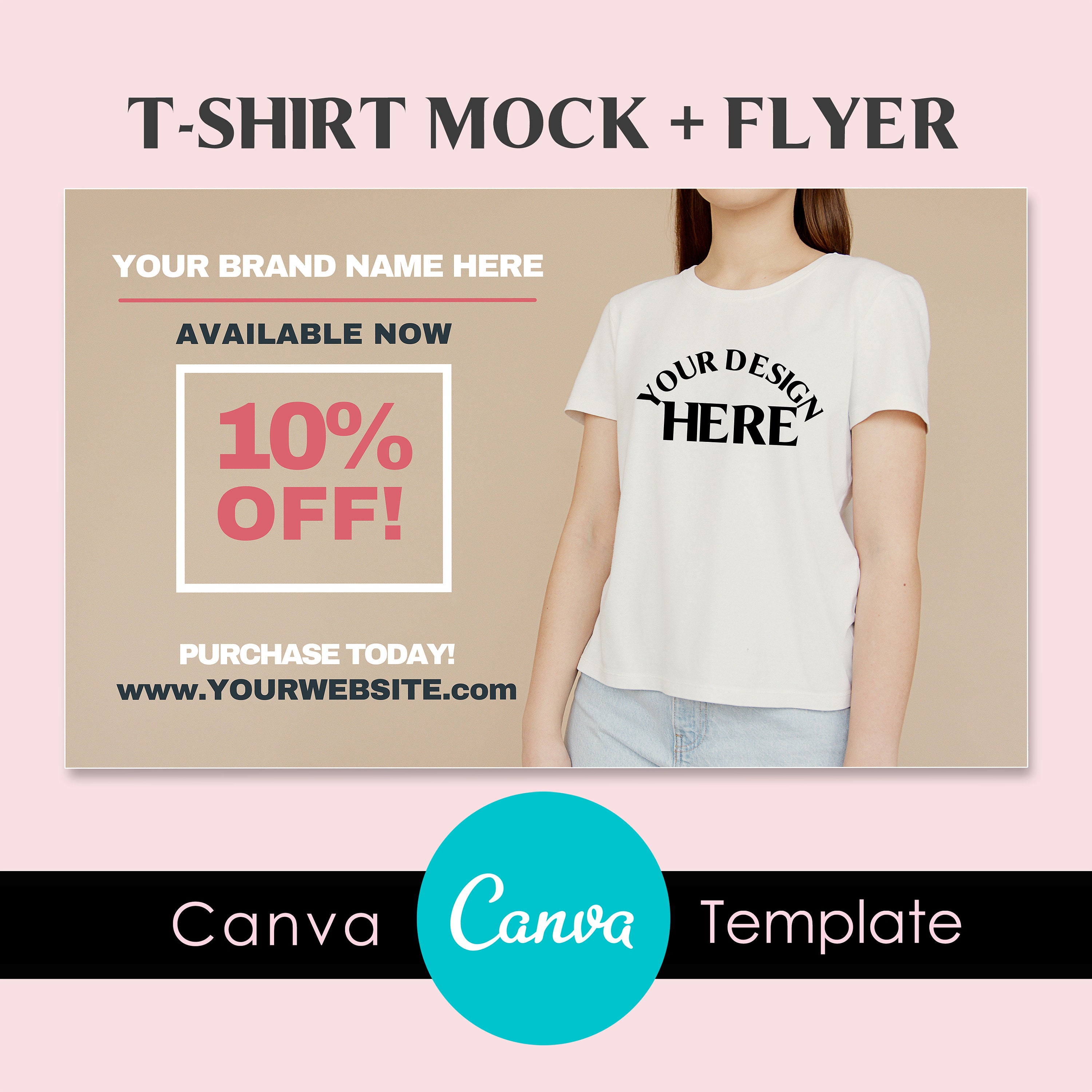 Create A T-shirt Flyer With Canva 