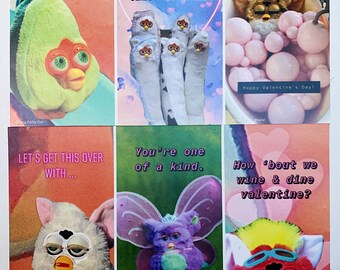 Furby Oddbody Cartoline di San Valentino DOWNLOAD DIGITALE