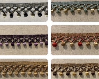 2&quot; Tassel Fringe Trim Roselace TF-59  Collection Upholstery / Drapery / Interior Design / Home Furnishing / 8 Variations