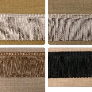 Fancy Header Bullion Fringe Trim 9&quot; Width BUF-9 ROSELACE COLLECTION Upholstery / Drapery / Interior Design / Home Furnishing