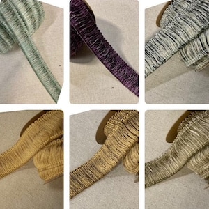 Roselace Thick Brush Fringe Trim Collection 1.75&quot; Width BRF-2/C 6 Variations Upholstery / Drapery / Pillows / Home Furnishing