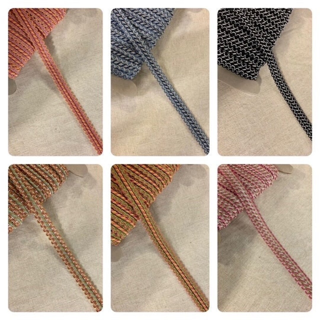 Gimp Header With Twisted Braid Roselace HB-7 Collection 7 Variations ...