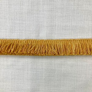 Double Thickness 100% Linen Brush Fringe 1 3/8” Width Trim Roselace BRF ...