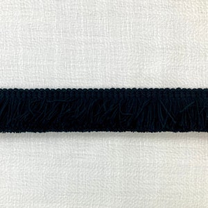 Double Thickness 100% Linen Brush Fringe 1 3/8” Width Trim Roselace BRF ...