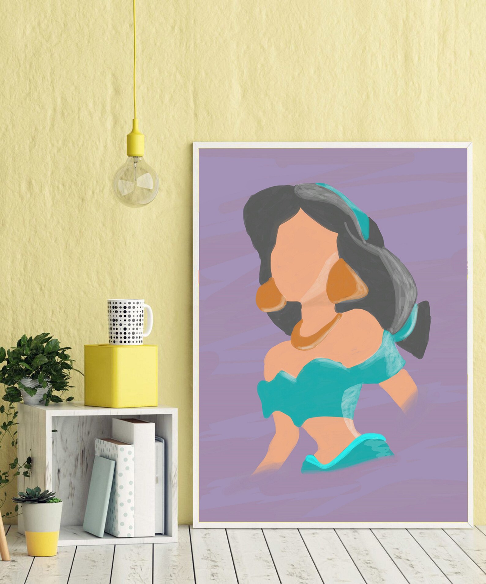 Jasmine's Poster Digital Download Jasmine Princes Etsy