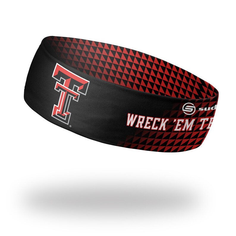 Football Baseball Texas Tech University 2.25 Reversible Headband - College Basketball and Game Day Texas Tech Red Raiders