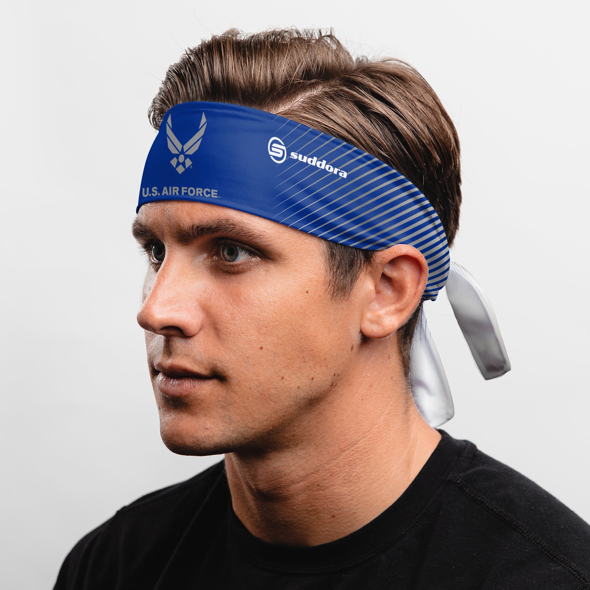 Air Force Tie Headband Training Exercise and Outdoor Etsy UK