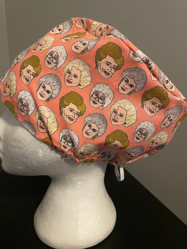 Golden Ladies Scrub or Chemo Hat