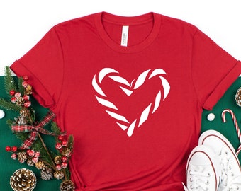 Girls Candy Cane Top - Etsy
