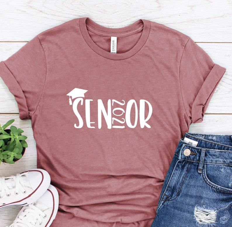 Senior 2021 Graduate T-Shirt Graduation Gift SENIORS Class | Etsy