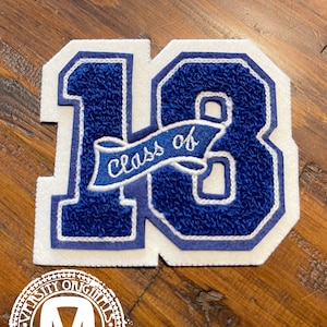 Gold/White 6 Chenille Varsity Letter Patches – Varsity Originals