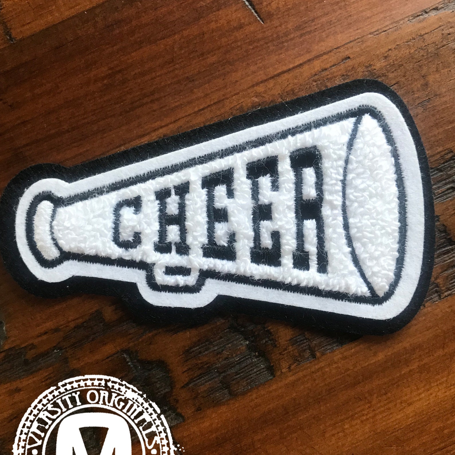 Chenille Varsity Cheer Megaphone Cheerleading Patches / Etsy