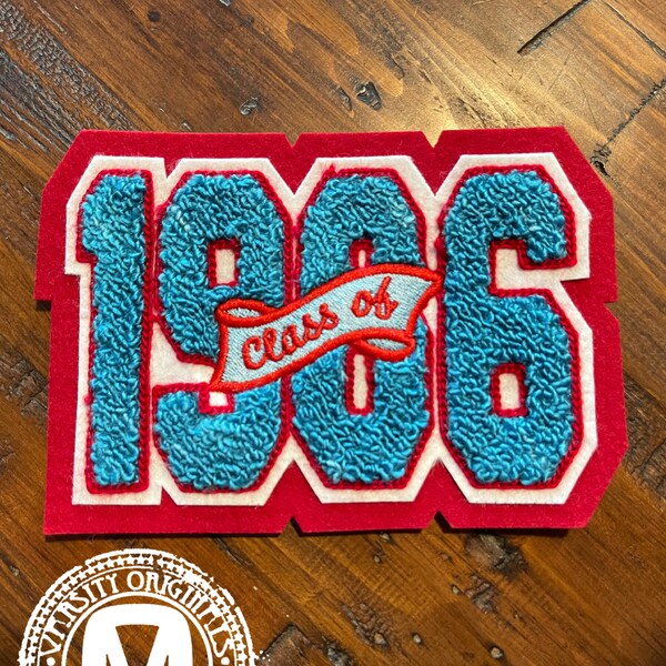 Letterman Patches Etsy