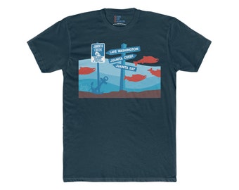 Juanita Creek Save Our Salmon T-Shirt - Lake Washington Juanita Creek Juanita Bay Shirts from Mural Design