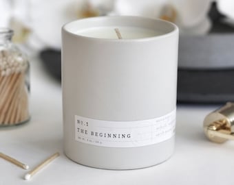 No. 1 The Beginning Scented Candle