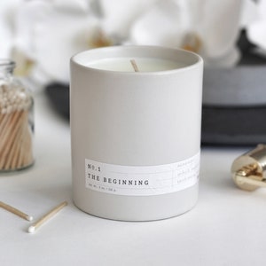 No. 1 The Beginning Scented Candle image 1