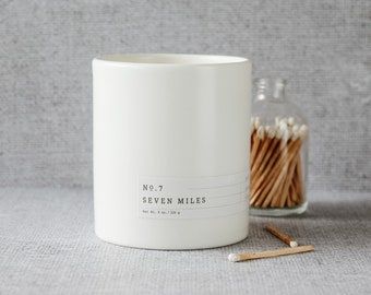 No. 7 Seven Miles Scented Candle