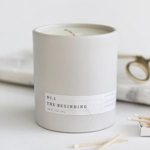 No. 1 The Beginning Scented Candle image 2