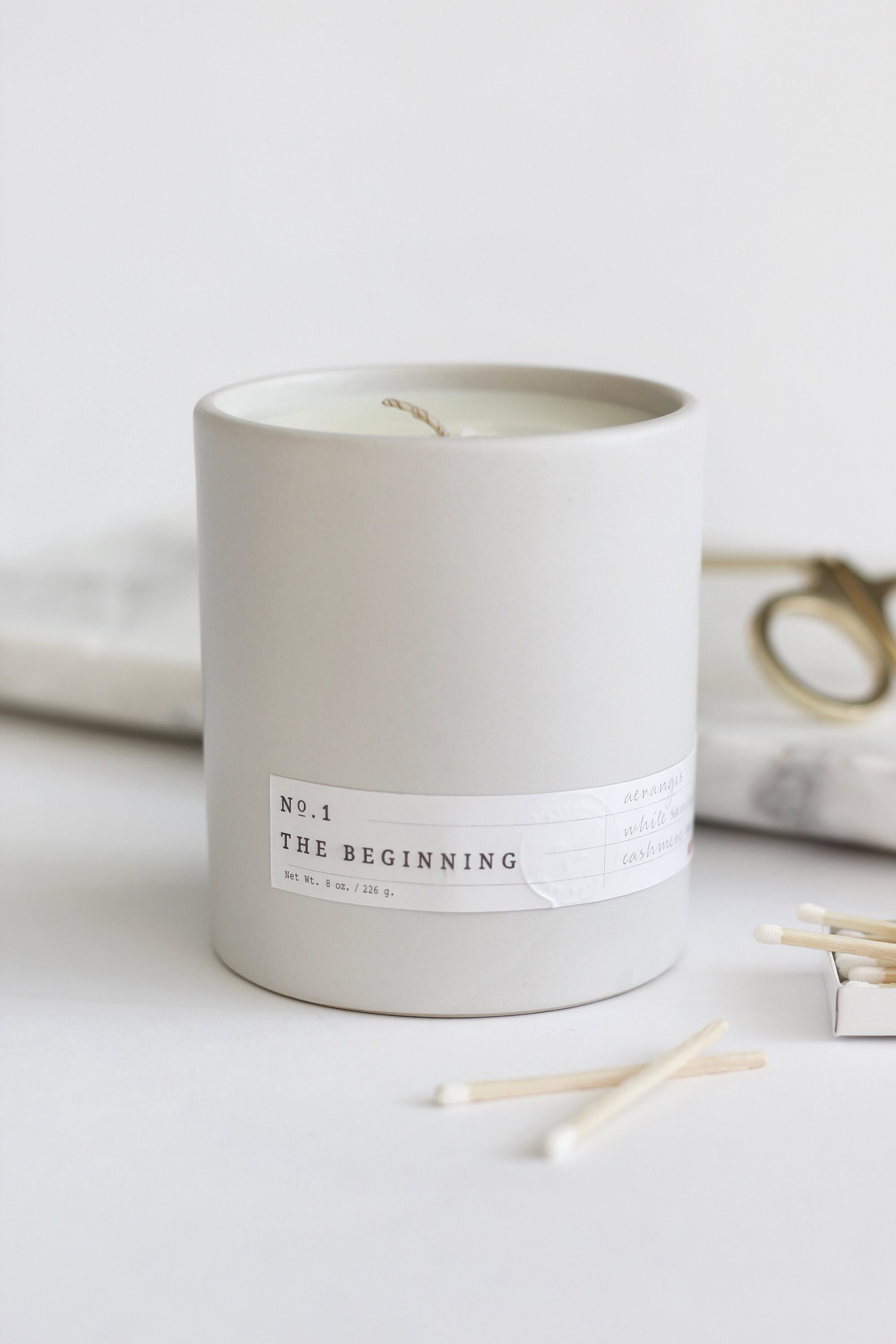 No. 1 the Beginning Scented Candle - Etsy