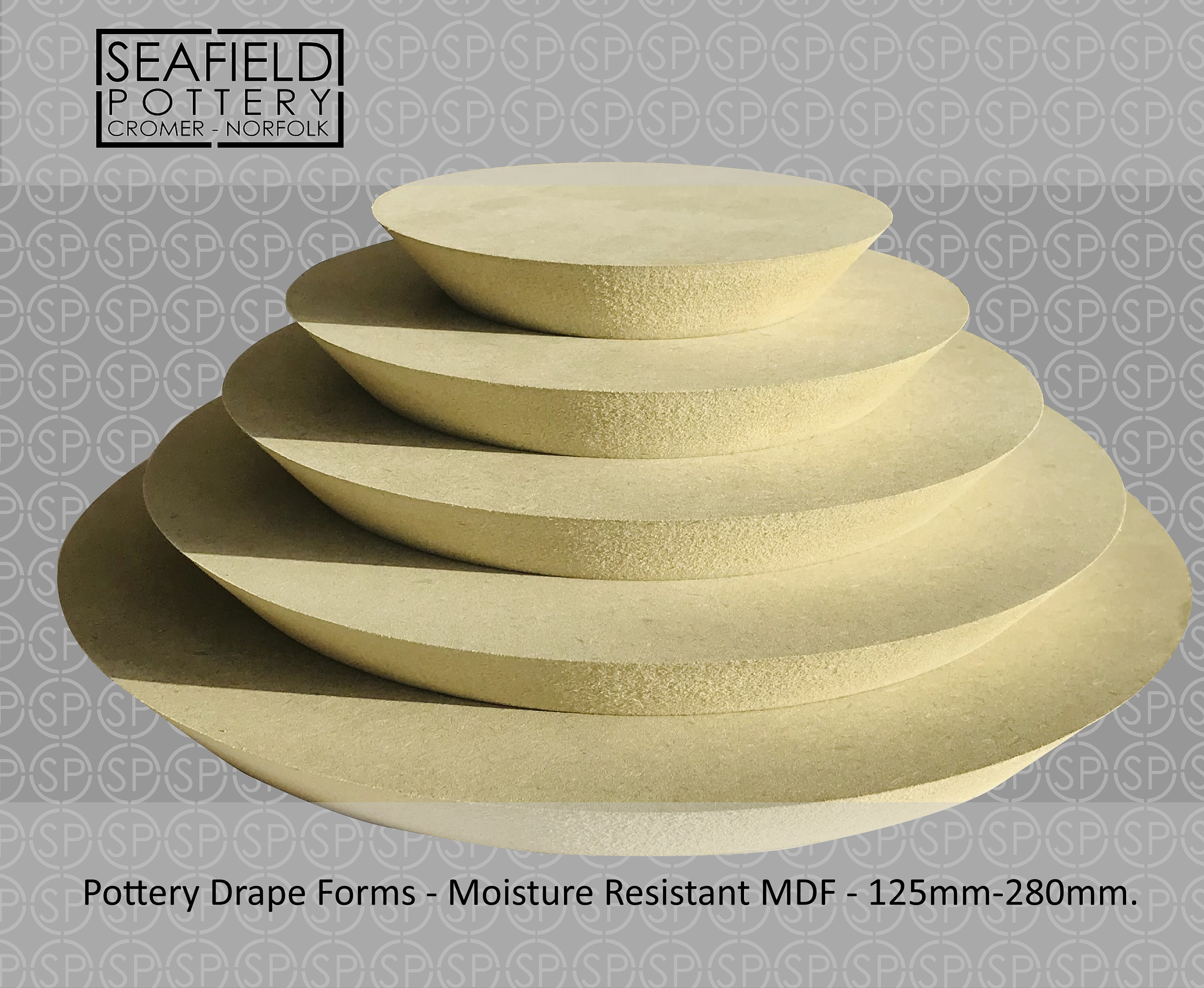 Pottery Drape Moulds Formers Set of 5 125mm 280mm 18mm Etsy UK