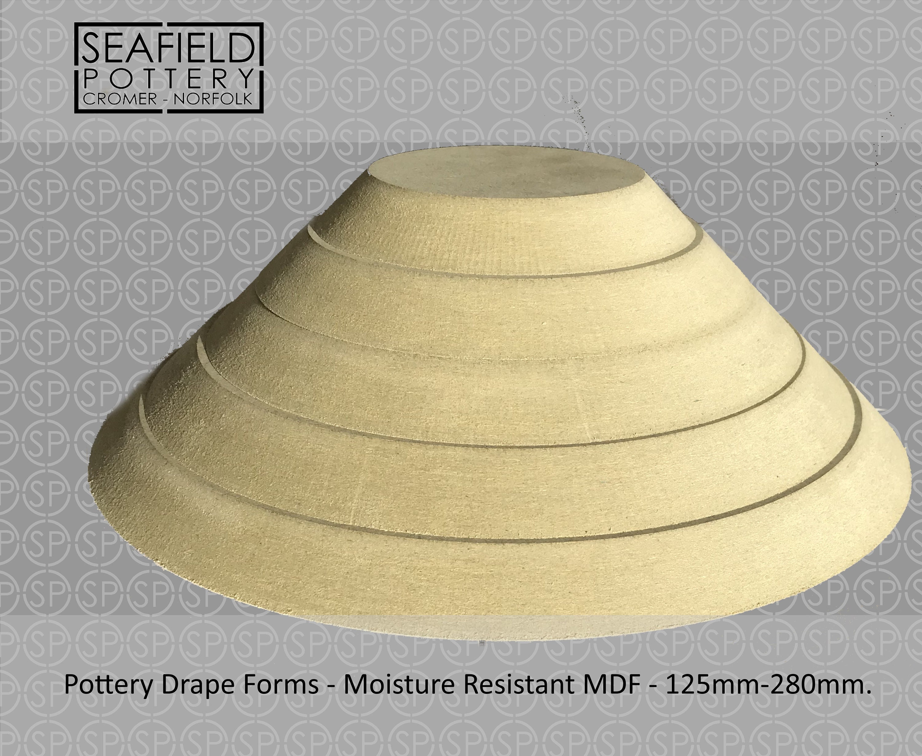 Pottery Drape Moulds Formers Set of 5 125mm 280mm 18mm Etsy UK