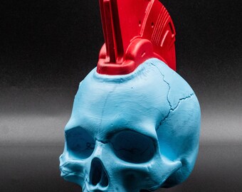Space Pirate Skull Replica | 3D Printed | Yondu | Guardians of the Galaxy | Vegan Taxidermy | Cruelty Free! | Museum Quality