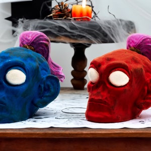 Halloweentown 2 "Headphones" | Red & Blue | Halloweentown | Halloweentown 2 | 3D Printed | Vegan | Cruelty Free! | Museum Quality