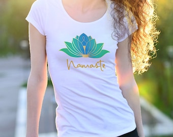 Namaste Lotus Digital Download SVG
