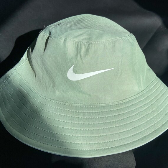 Green Nike Inspired Logo Bucket Hat | Etsy