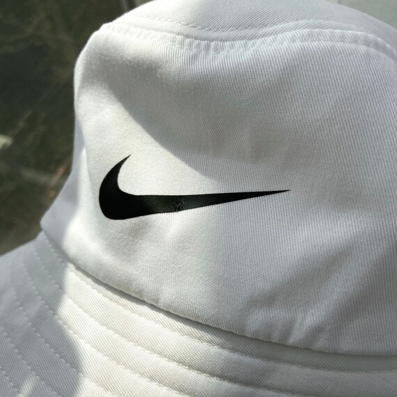 White Nike Bucket Hat Inspired Trendy Streetwear Fashion | Etsy India