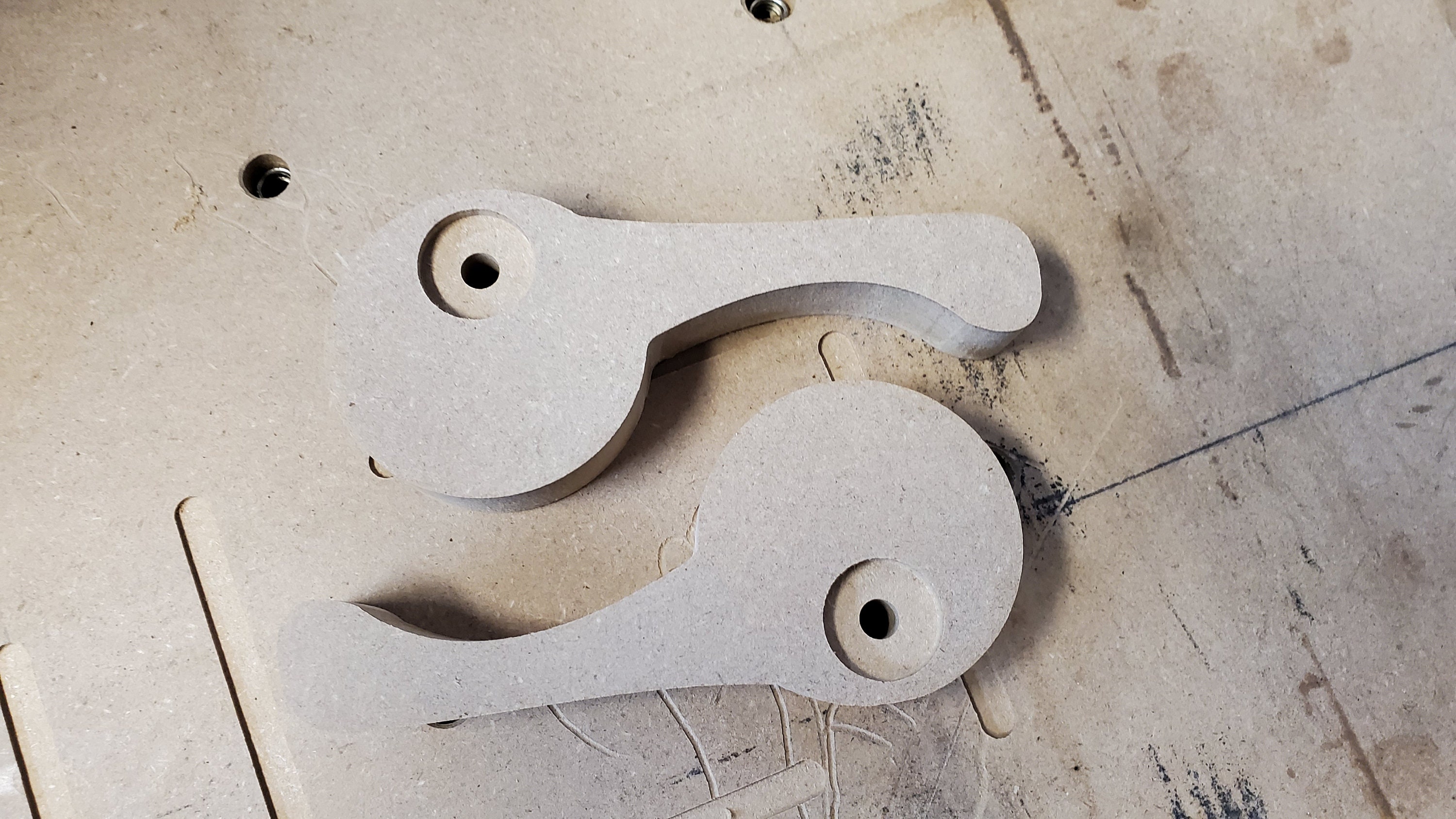 2 inch cam style pressure CNC clamp file with tool paths Etsy