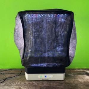 Extra Wide Cover for Aerogarden Harvest, aero garden, aerogarden shade, aerogarden curtain, cover for Aerogarden, Aerogarden cover