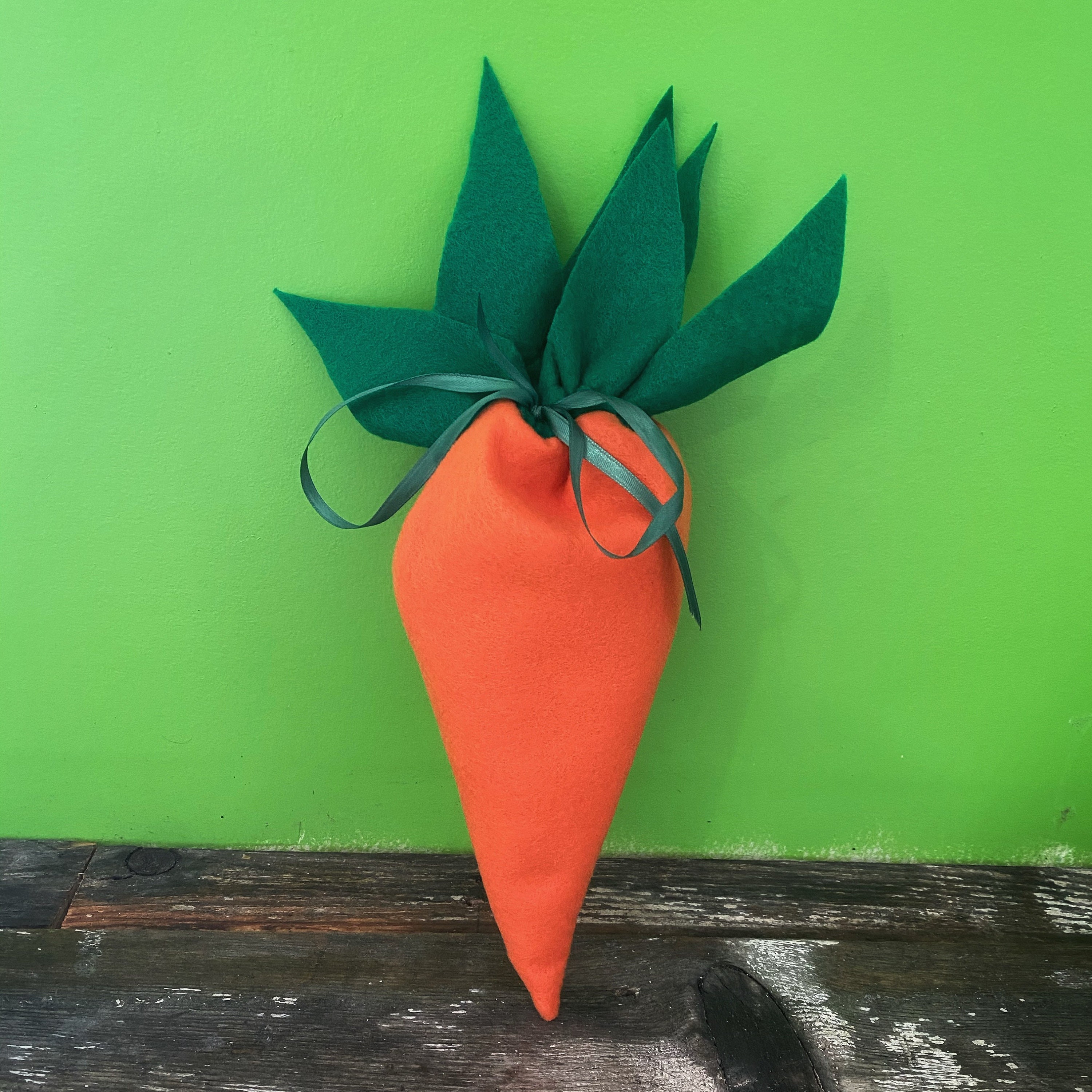 Large Easter Carrot Gift Bag Easter Basket Filler Treat Bag Etsy UK