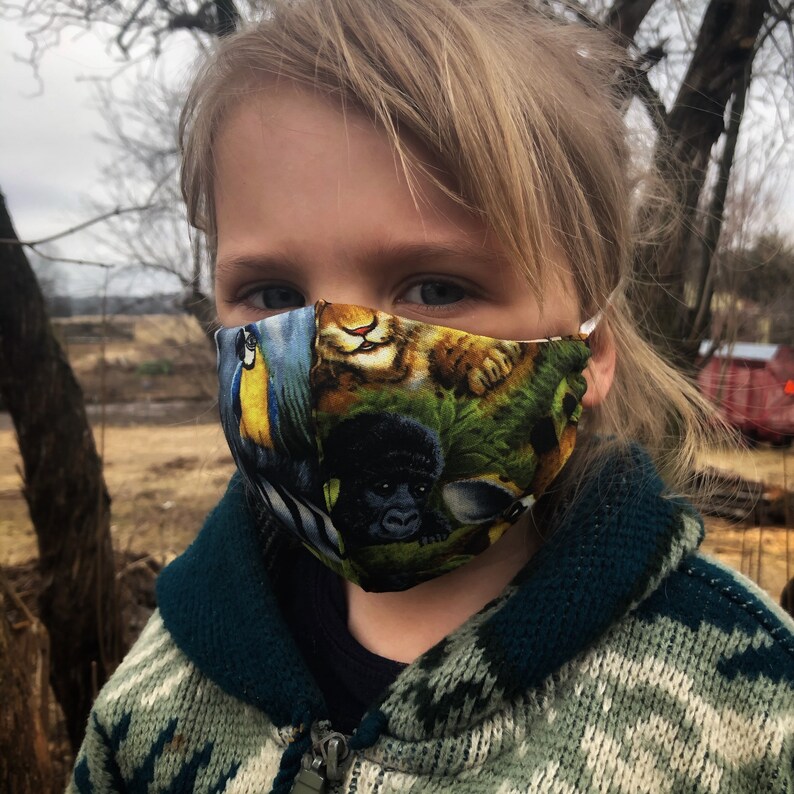 Video Game face mask Toddler Child's kids filter pocket Etsy