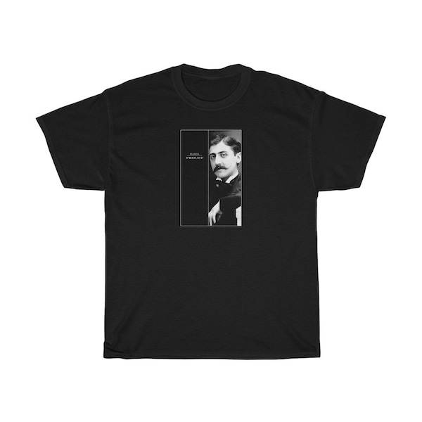 T-shirt Marcel Proust. À la recherche du temps perdu. La voie de Swann. littérature Français.