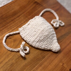 PDF crochet pochette utérus en coton, modèle crochet en français, girl power, féministe, empowerment, cup menstruelle, patron en français