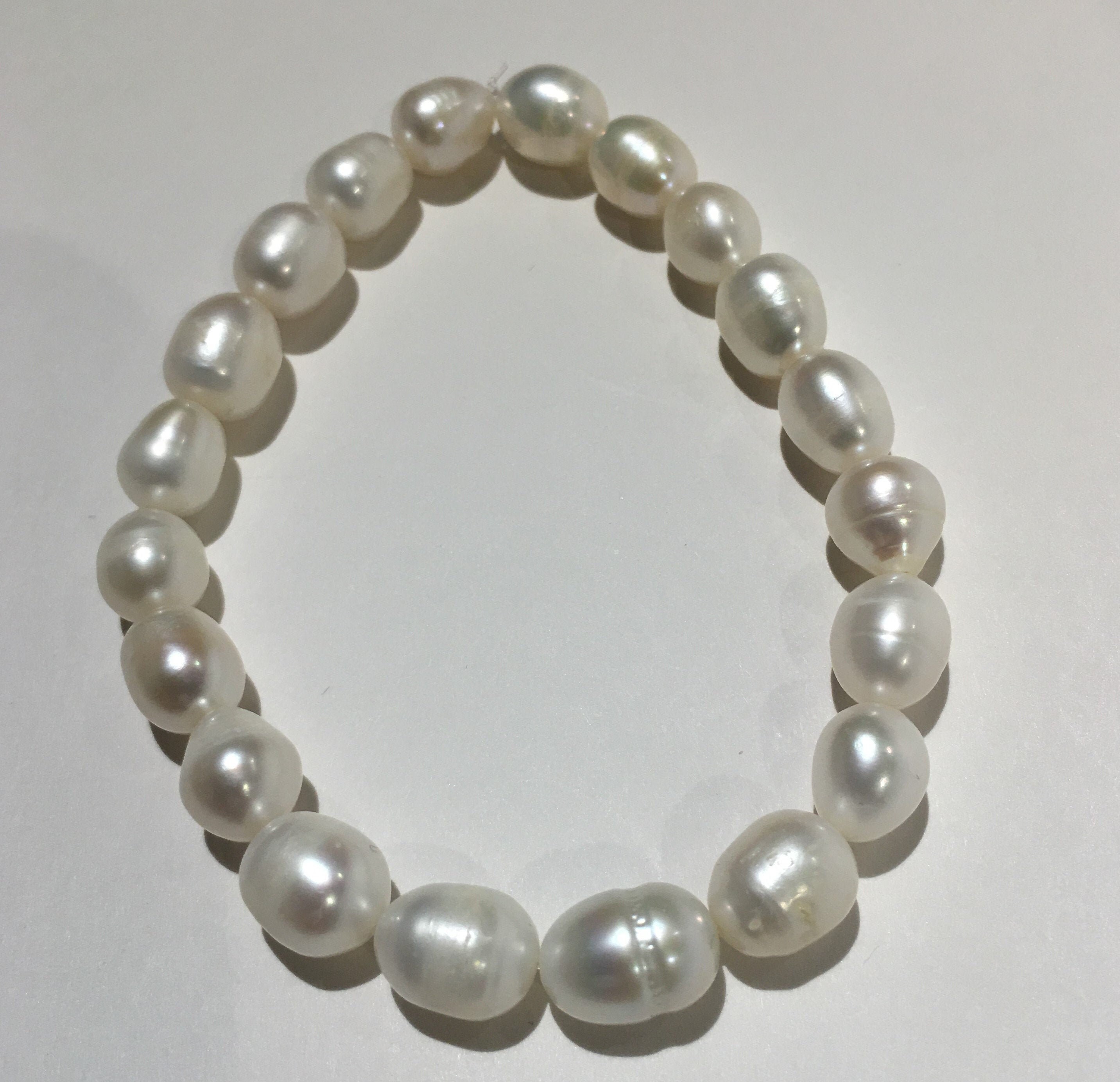 Genuine Fresh Water Pearl Bracelet - Etsy