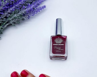 Queen Nail Henna | Angel Red | Water Permeable Nail Stain | Henna