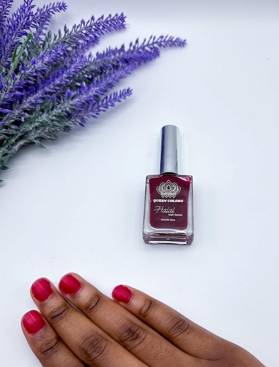 Queen Nail Henna | Angel Red | Water Permeable Nail Stain | Henna