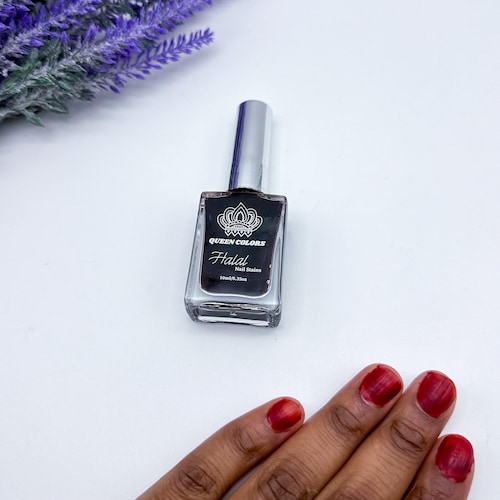 Queen Nail Henna | Maroon | Water Permeable Nail Stain