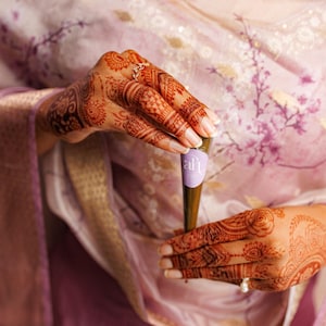 Organic Lush Henna Cones | Rich Red Henna Stain | Fresh, Natural & Made To Order | Henna Tattoo | Mehndi image 9
