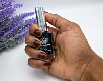 Queen Nail Henna | Choco Brown | Water Permeable Nail Stain